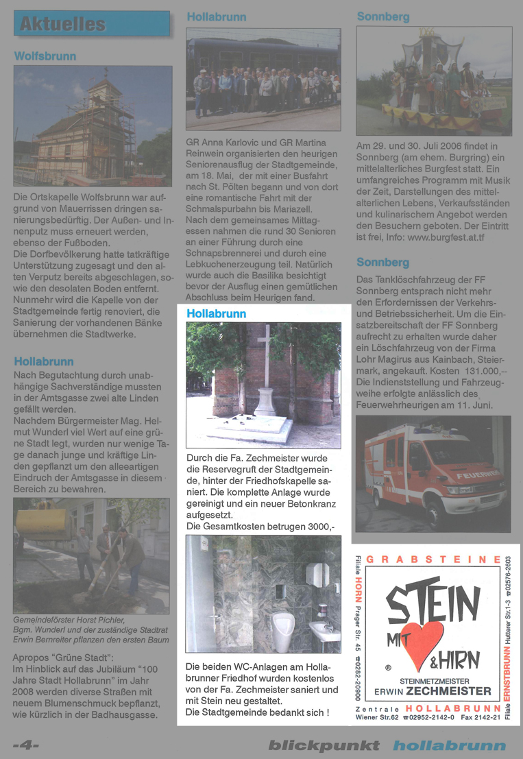 Grabstein vom Steinmetz Zechmeister für Wien Hollabrunn und Niederösterreich - Grabsteine Wien - Steinmetz Wien