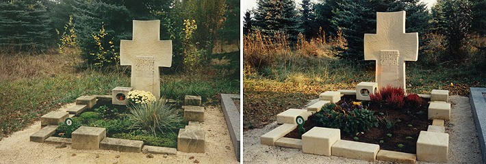 Zechmeister - Hochdruckreinigung Sandsteingrab - Hollabrunn